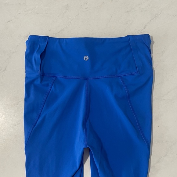 Lululemon Free To Speed High Rise Wild Bluebell Leggings Size 6 - Picture 6 of 8